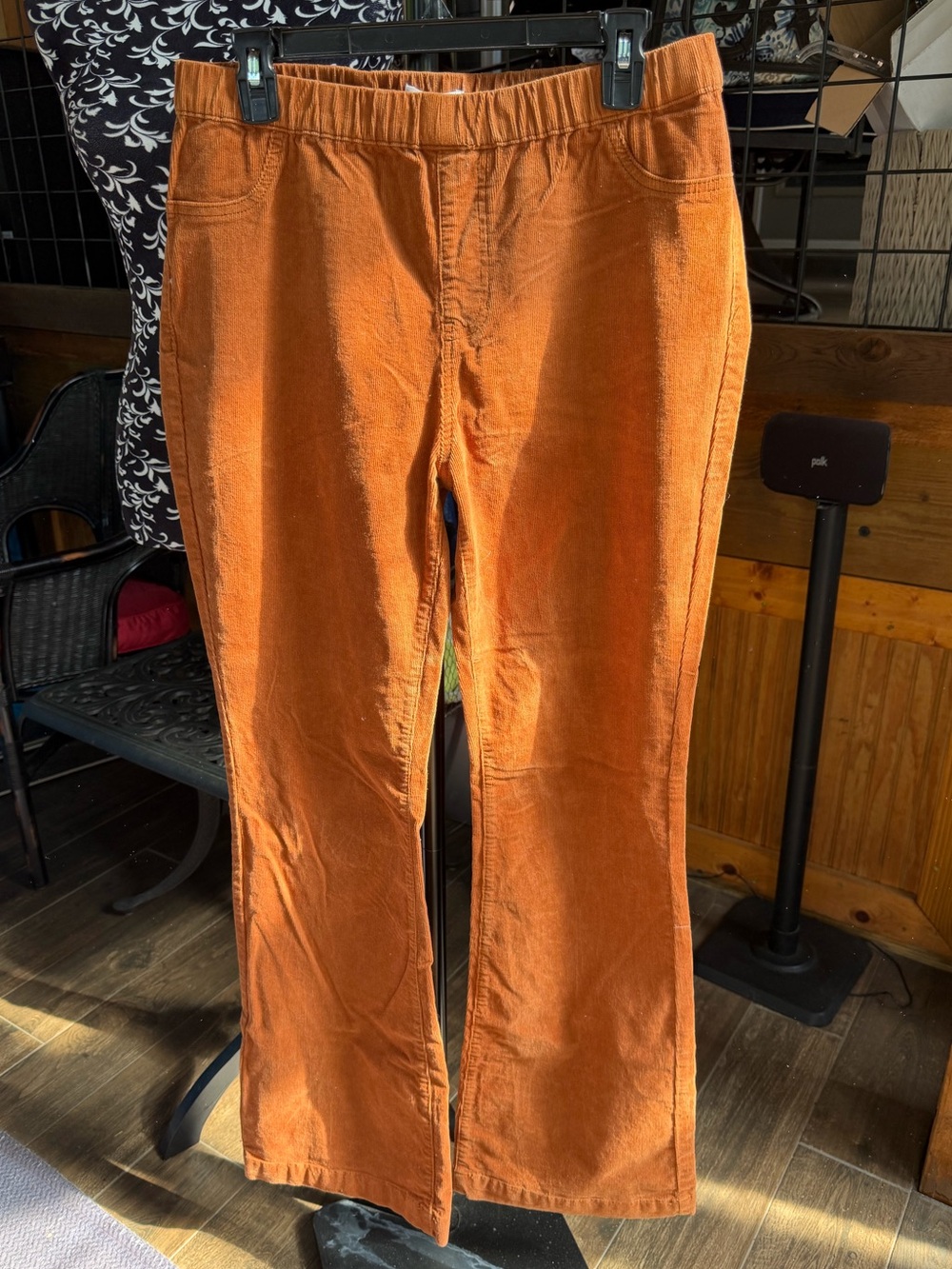NWOT Jelly Jeans Women's Rusty Burnt Orange Corduroy Jeans